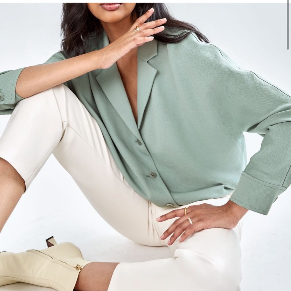NWT Wilfred new flowy button-up